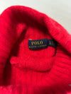 Polo Ralph Lauren Red Cable Knit Turtleneck Sweater  Woman’s (S)