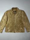 Banana Republic Premium Original Heavy Suede Leather Jacket (L)