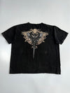 Wild-Oats | Black Wings & Dagger Graphic Tee(3XL)