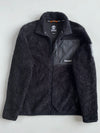 Timberland Black Sherpa Fleece Zip-Up Jacket (S/M)