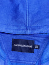 Calvin Klein Jeans | Royal Blue Sleeve Logo Zip-Up Hoodie (S)