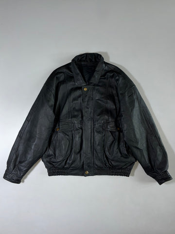 Super Premium Original Leather Jacket (2XL)