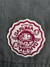 Big Train Osaka Olive Canvas Daruma Patch Utility Jacket (M)