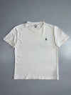 Polo Ralph Lauren Classic Crew Neck Tee | Navy Pony Logo | White (S)
