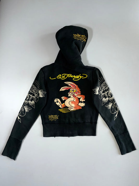 Ed Hardy Original Zip Up (Women)(S)