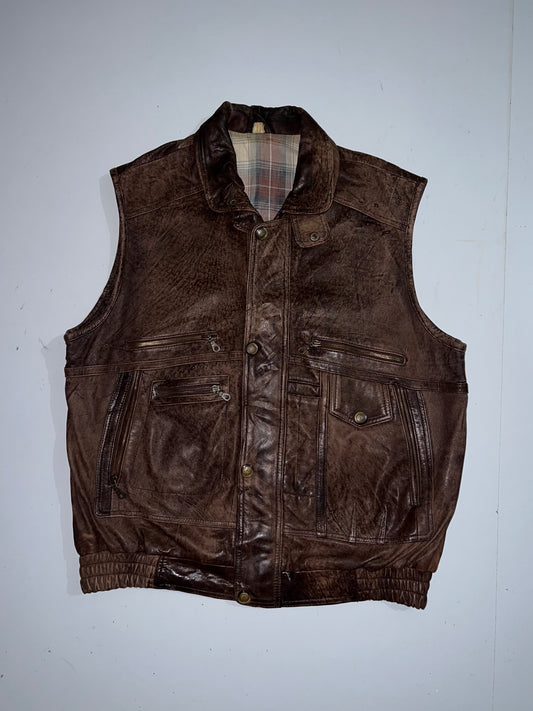 ZSuper Premium Half Leather Jacket (RARE) (XL/2XL)