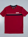 Jack & Jones Red Stripe Tee (S)