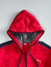 Puma Red Bunny Print Track Hoodie (M)