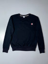 Champion Small-C Crewneck Sweatshirt Black (M)