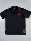 Diesel | D-Logo Pique Polo | Black (M)
