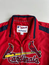 Vintage St. Louis Cardinals MLB Majestic Authentic Full-Zip Dugout Jacket(M)
