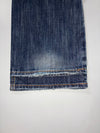 Stockton Heavy Wash Distressed Straight Leg Denim Jeans (W:36) (L:46)