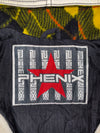 Phenix Vintage Cream Hooded Track Jacket w/ Plaid Fleece Lining – PH Taped Sleeves (2XL)