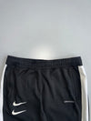 Nike Black Swoosh Tapered Track Pants (W:32) (L:38)
