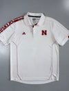 Adidas | Nebraska Huskers Polo White (XL)