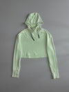 Oakley Crop Hoodie – Oakley Performance Fit Cropped Hoodie Mint Green Size (S/M)