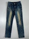 Diamond Cut Distressed Denim Jeans (W:28|L:39)