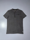 G-Star Raw “GSRD” Henley T-Shirt – Washed Grey, Raw Cargo Line (M)