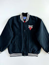 Vintage 90s Chicago Bulls NBA Satin Varsity Bomber Jacket (L)