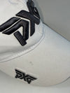 PXG White Golf Trucker Cap – Embroidered Logo with Magnetic Ball Marker (Adjustable)