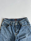 Von Dutch Paint Splatter  Denim Jeans (W:28) (L:42.5)
