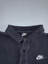 Nike Sportswear | Futura Logo Piqué Polo | Washed Black (S/M)
