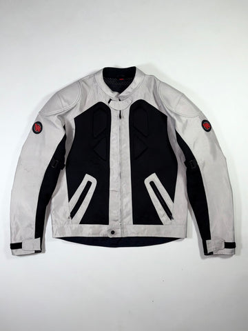 Motorcycle Stuff Textile Panel Racing Jacket (XL)