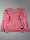 Adidas Pink Badge of Sport All-Over Print Sweatshirt (Women's) (L)