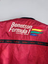 Vintage 90s Benetton Formula 1 Racing Team Marlboro Bomber Jacket (S/M)