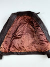 The Dark Brown Leather Jacket (S)