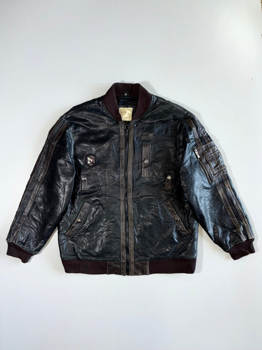 Davoucci Premium Heavy Leather Jacket (XL)