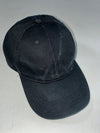 Kiabi Classic Plain Black Cotton Cap (Adjustable)