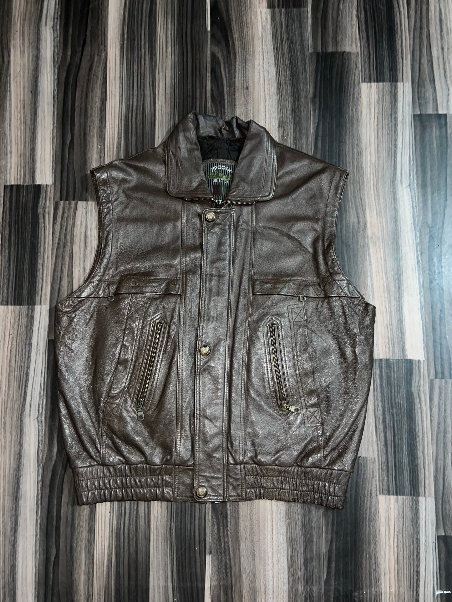 ZPremium Original Leather Half Jacket (L/XL)