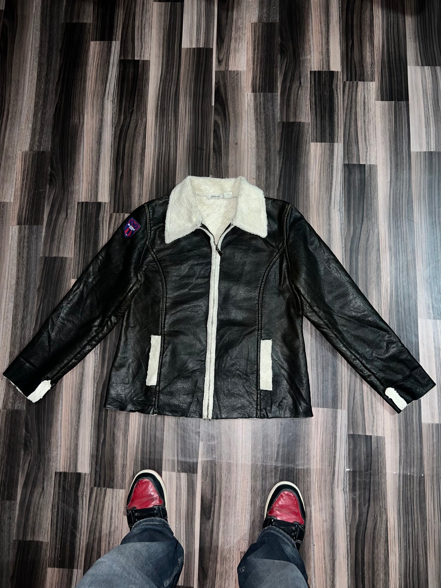 A bUltra Premium Original Leather Jacket (L)