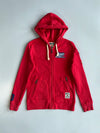 Roots Athletics Zip-Up Hoodie | Red (S)