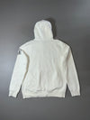 Devil Jizo Bosatsu Japanese Embroidered Hoodie (White) (L)