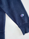 Champion Navy Script Logo Hoodie (M)