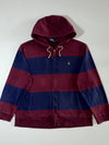 Polo by Ralph Lauren Colorblock Striped Zip-Up Hoodie (2XL)