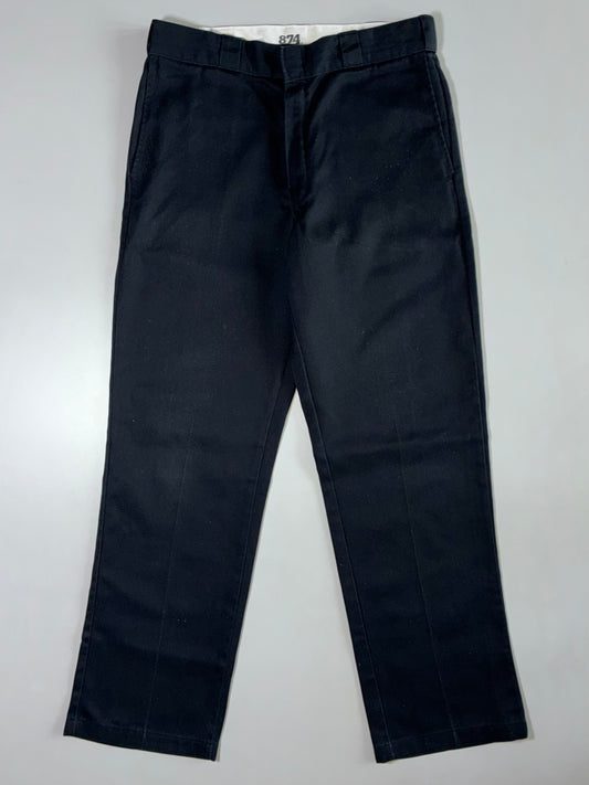 Dickies 874 Original Fit Black Work Pants (W:34|L:42)