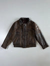 Harley-Davidson HD Eagle Vintage Leather Jacket Kids (XXS)
