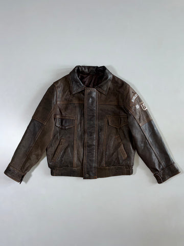 Harley-Davidson HD Eagle Vintage Leather Jacket Kids (XXS)