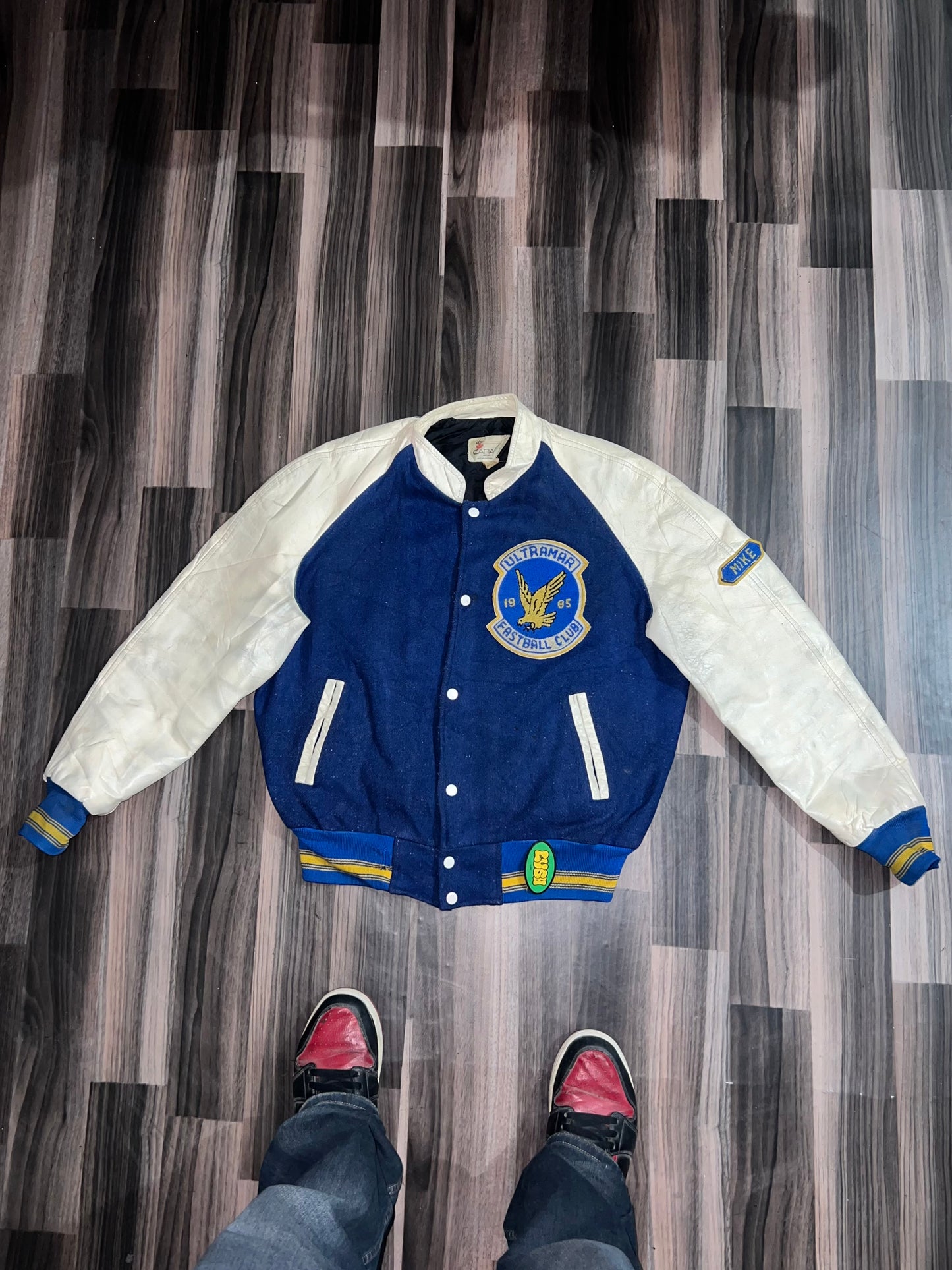 ZPremium Leather Sleeves Jacket S/M