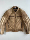 Held Urban Range Distressed Leather Café Racer Jacket completely padded(S)