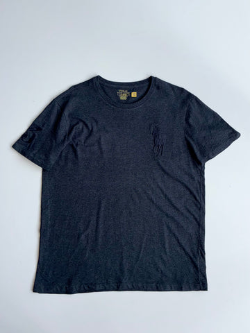Polo Ralph Lauren Big Pony Embroidered T-Shirt – Charcoal Grey (Xl)