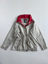 The North Face Beige & Red Waterproof Shell Jacket Women’s (M/L)