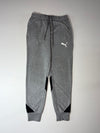 Puma Heather Grey Mesh Panel Joggers  (W:26) (L:39)