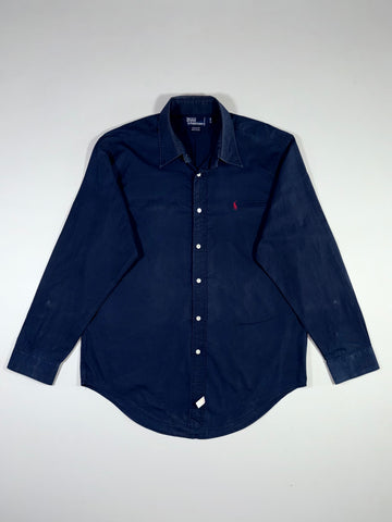 Polo by Ralph Lauren Navy Blue Yarmouth Button-Up Shirt (XL)