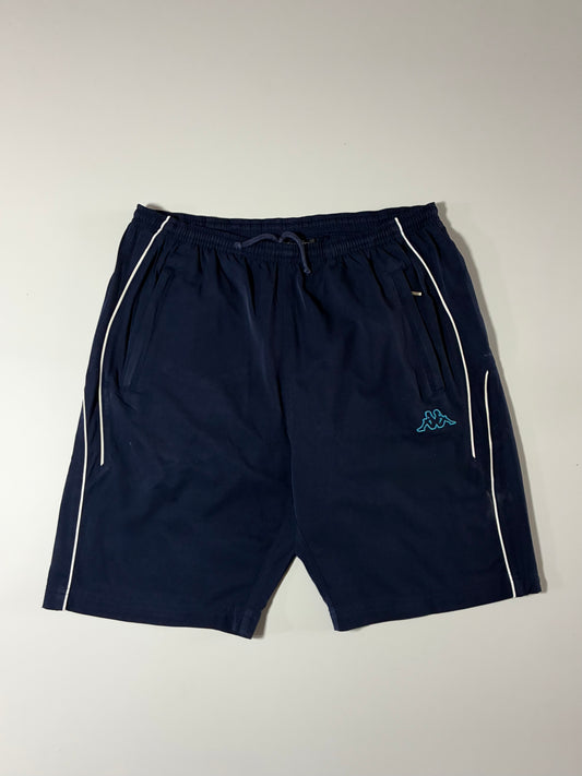 Kappa Navy Track Shorts with White Piping (W:31) (L:20)