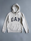 GAP Arch Logo Oatmeal Hoodie (S)
