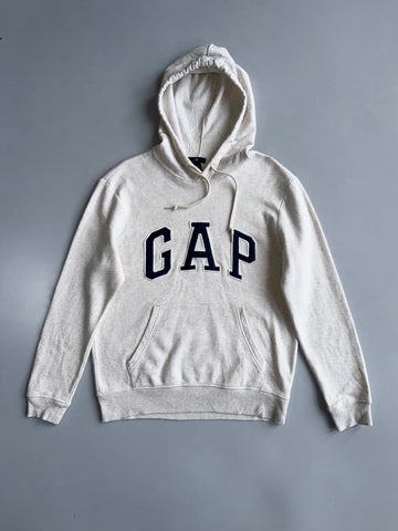 GAP Arch Logo Oatmeal Hoodie (S)